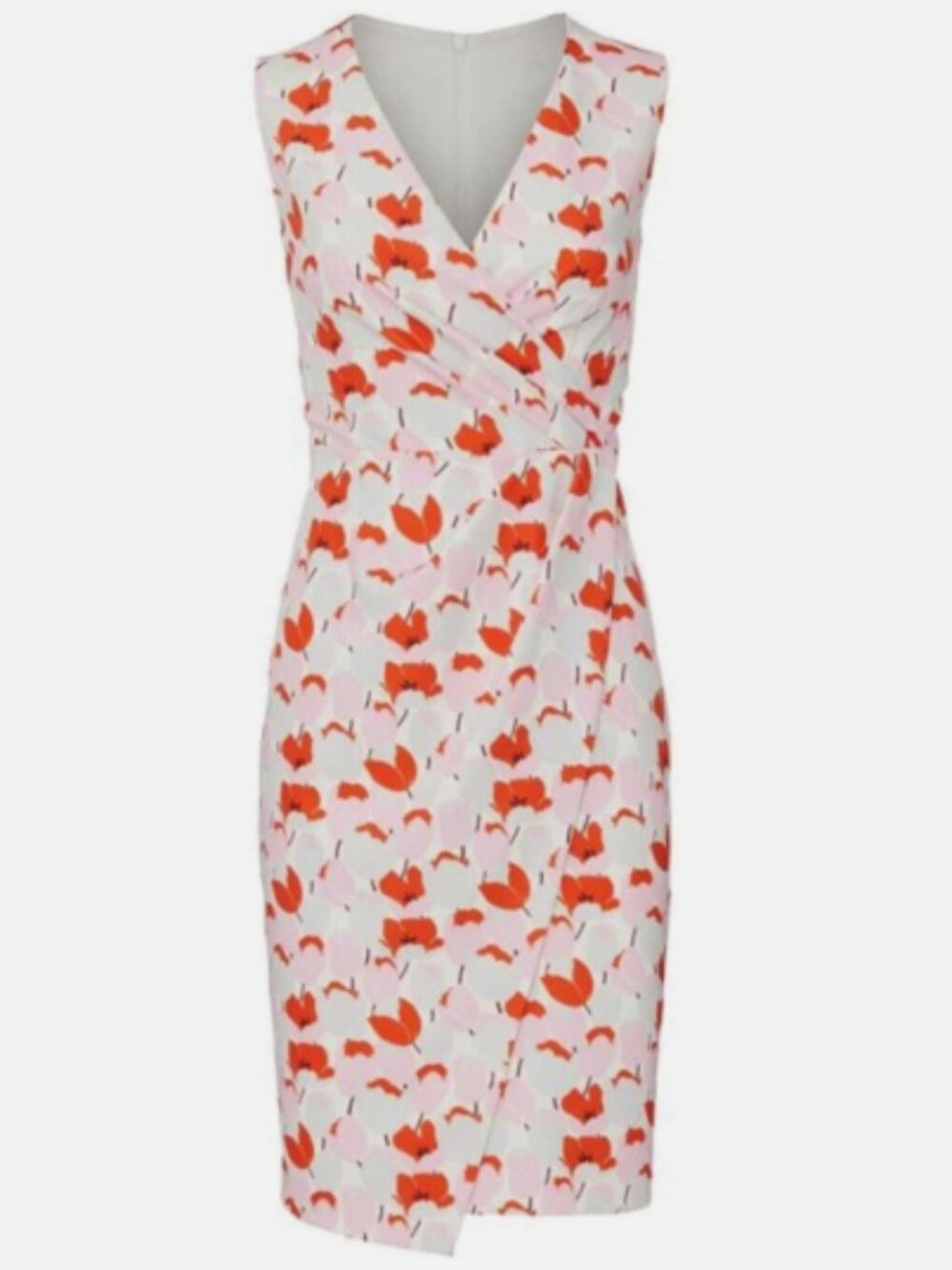 Black Halo Avilla Tulip Print Dress Size 2